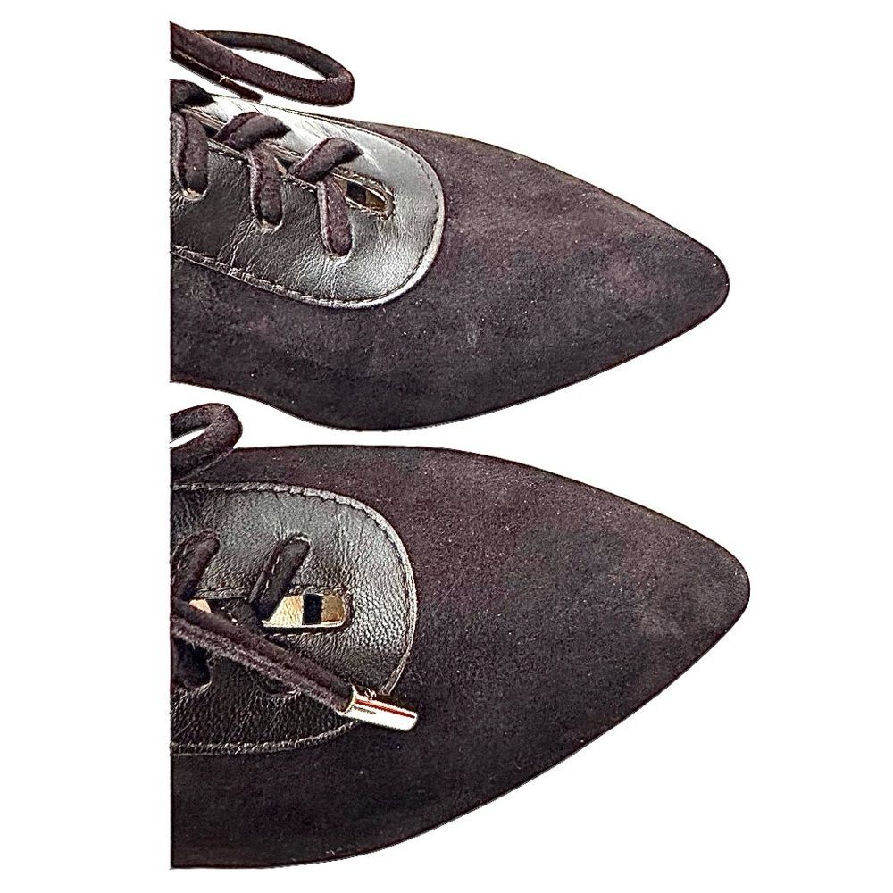 J. RENEE Ellam Brown Suede- Leather Women’s Granny Loafer Size 9 Medium New - Picture 5 of 8